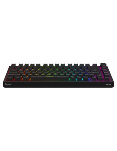 Savio klawiatura magnetyczna astral black outemu white jade rgb
