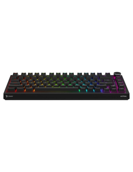 Savio klawiatura magnetyczna astral black outemu white jade rgb