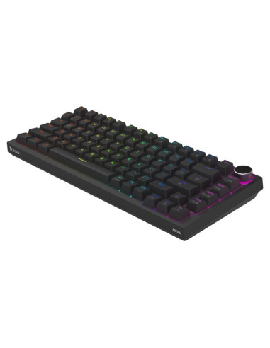 Savio klawiatura magnetyczna astral black outemu white jade rgb