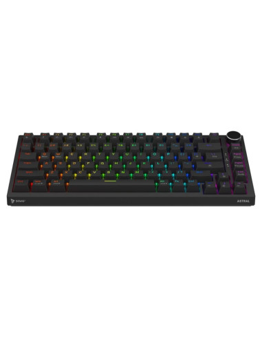 Savio klawiatura magnetyczna astral black outemu white jade rgb