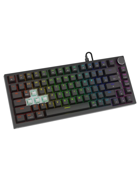 Savio klawiatura magnetyczna astral black outemu white jade rgb