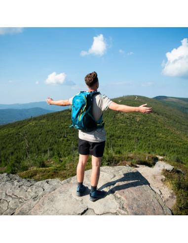 Nc1917 plecak turystyczny niebieski rambler 40l nils camp