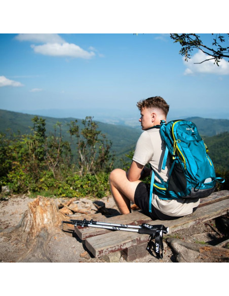 Nc1917 plecak turystyczny niebieski rambler 40l nils camp