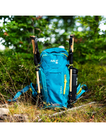 Nc1917 plecak turystyczny niebieski rambler 40l nils camp