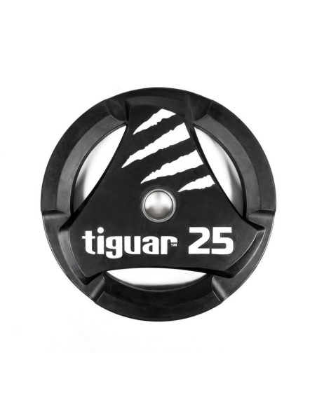 Talerz olimpijski tiguar pu 25 kg ti