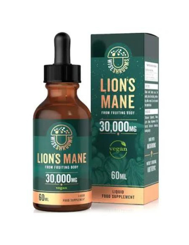Wiseshrooms Lion's Mane Drops 60 Ml