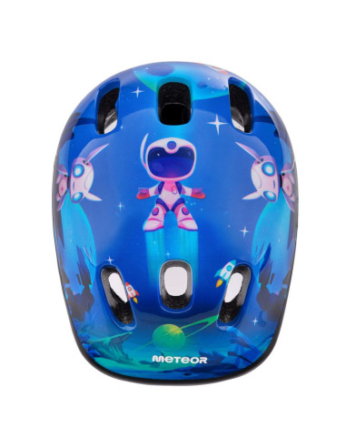 Kask rowerowy meteor ks06 alien jr