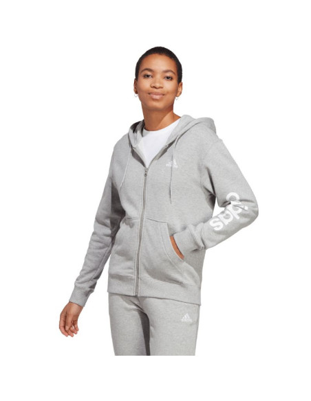 Bluza adidas essentials linear full-zip french terry hoodie w