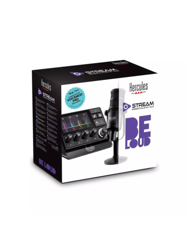 Zestaw do streamingu hercules stream essentials kit xlr sprzedaż detaliczna