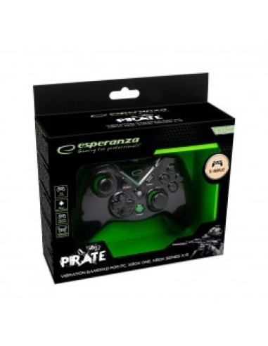 Esperanza gamepad pc/xbox one/xbox series x/s usb pirate egg114k