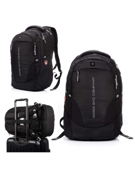 Plecak swissbags z torbą na laptopa 17,3" zurich 33 l 76201