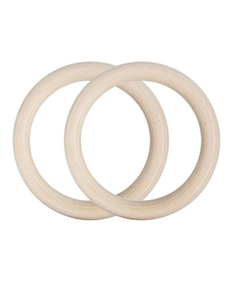 Drewniane kółka gimnastyczne z miarką hms