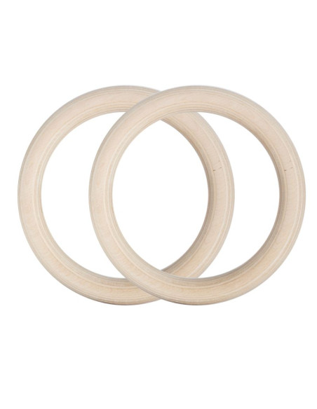 Drewniane kółka gimnastyczne z miarką hms