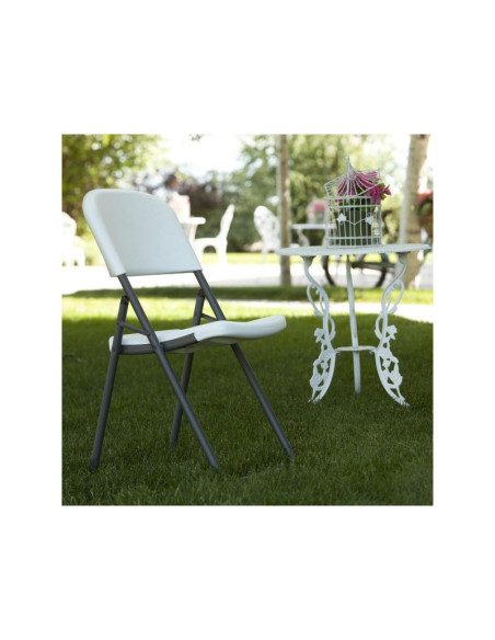 Półkomercyjne krzesło składane loop leg 80155