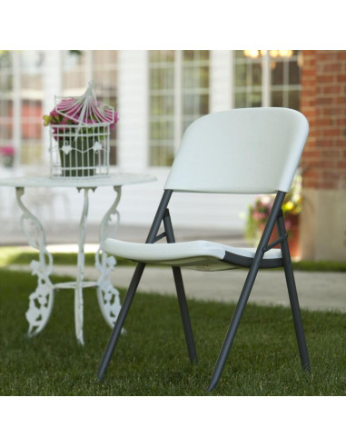 Półkomercyjne krzesło składane loop leg 80155