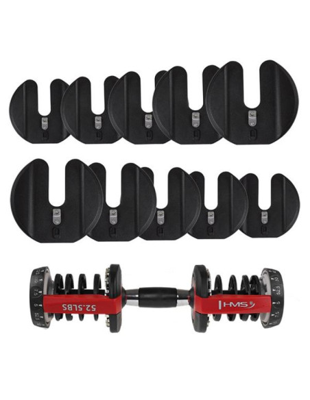 Sztangielka regulowana hms 52 lbs sr52