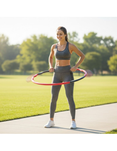 Body sculpture hula hop z wypustkami bb 6412