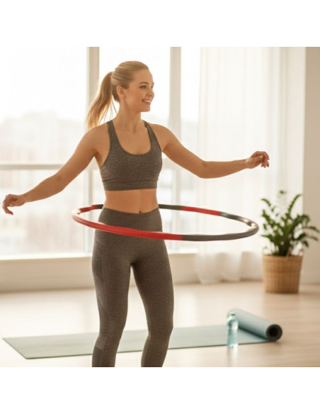 Body sculpture hula hop z wypustkami bb 6412