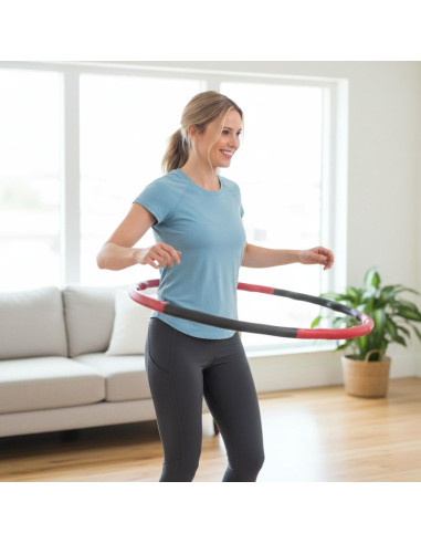 Body sculpture hula hop z wypustkami bb 6412