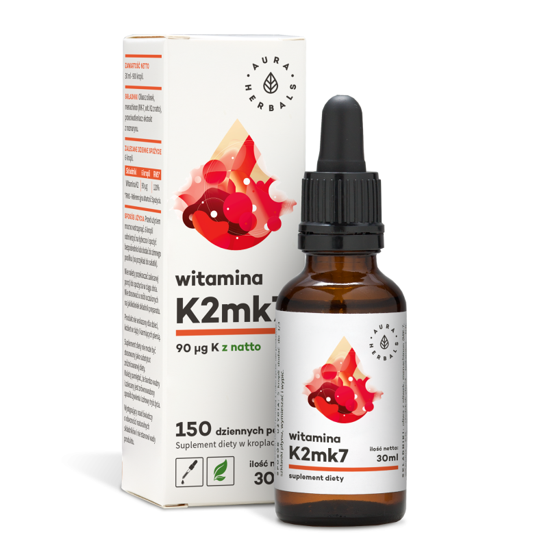 Witamina K2mk7 w kroplach (30 ml)