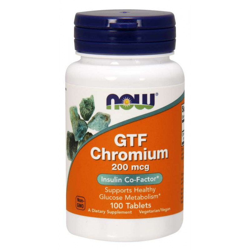 GTF Chromium - Chrom GTF 200 mcg (100 tabl.)