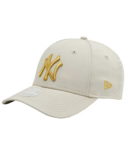 Czapka z daszkiem new era new york yankees wmns metallic logo cap 2