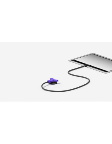 Logitech swytch nadajnik i odbiornik av czarny, fioletowy