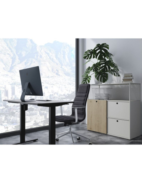 Wyposażenie biurka w pojedynczy silnik elektryczny 70kg sw lite spedycja, wysyłka