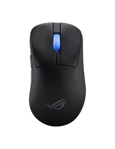 Asus rog keris ii ace wireless aimpoint black myszka gaming po prawej stronie rf wireless + bluetooth + usb type-a optyczny 4200