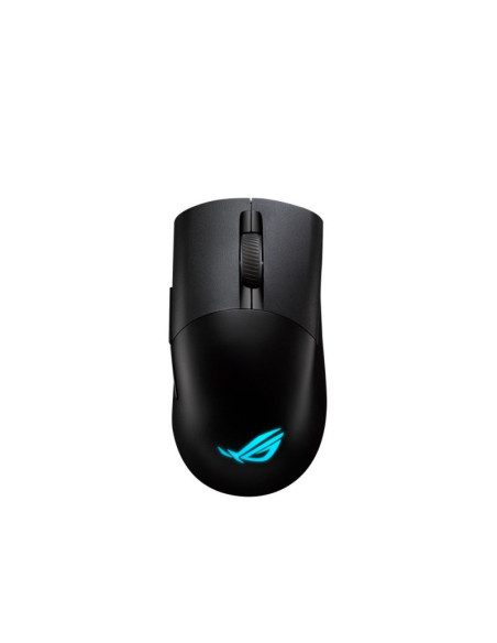 Asus rog keris wireless aimpoint myszka gaming po prawej stronie rf wireless + bluetooth + usb type-c optyczny 36000 dpi