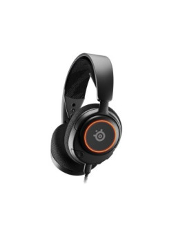 Steelseries arctis nova 3 zestaw słuchawkowy przewodowa opaska na głowę gaming usb type-c czarny