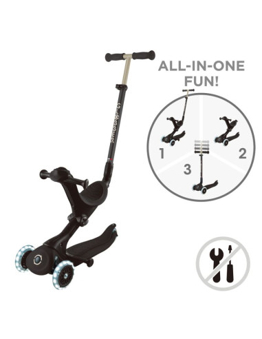 Hulajnoga z siedziskiem go•up deluxe lights (646-720-2)