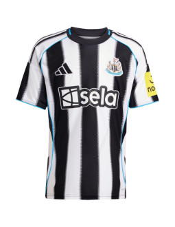 Koszulka męska adidas newcastle united fc 25/26 home biało-czarna ji7382 2