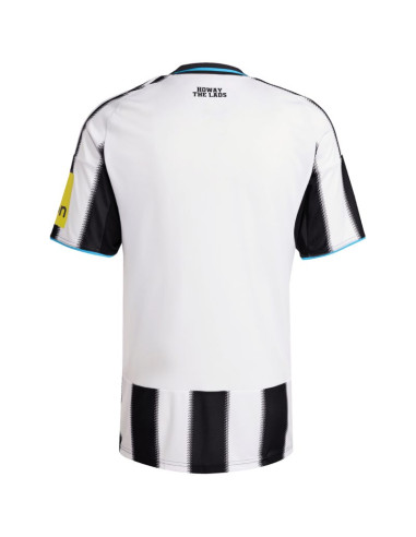 Koszulka męska adidas newcastle united fc 25/26 home biało-czarna ji7382