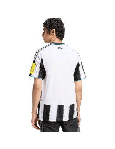 Koszulka męska adidas newcastle united fc 25/26 home biało-czarna ji7382