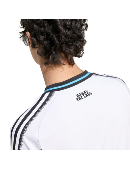 Koszulka męska adidas newcastle united fc 25/26 home biało-czarna ji7382
