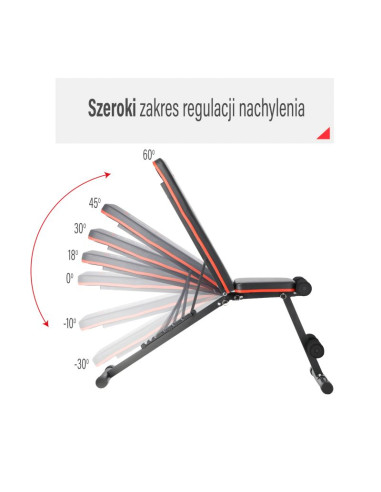 Ławka pod sztangę hms ls1203