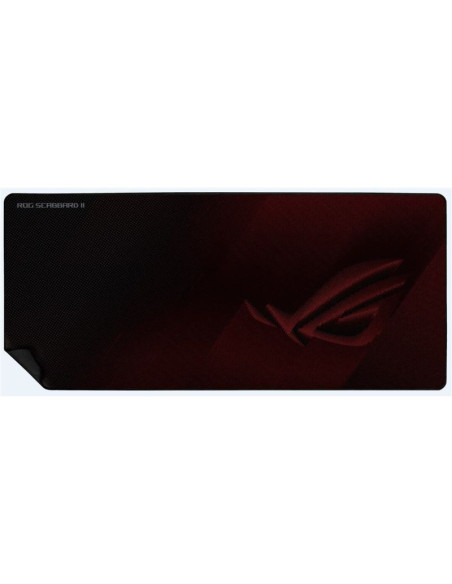 Podkładka dla graczy asus rog strix scabbard ii czarny, czerwony