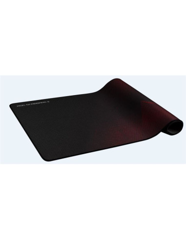 Podkładka dla graczy asus rog strix scabbard ii czarny, czerwony