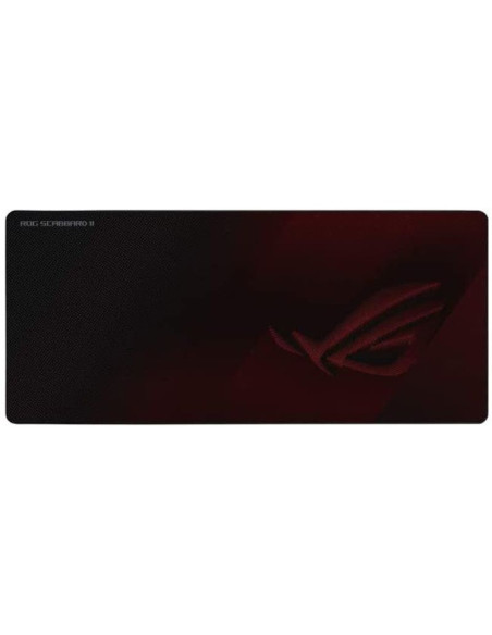 Podkładka dla graczy asus rog strix scabbard ii czarny, czerwony
