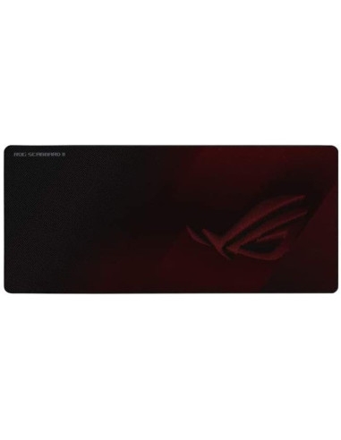 Podkładka dla graczy asus rog strix scabbard ii czarny, czerwony