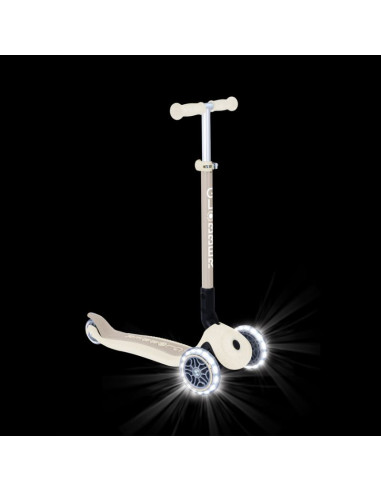 Hulajnoga globber primo foldable lights ecologic - coconut (696-566-2)