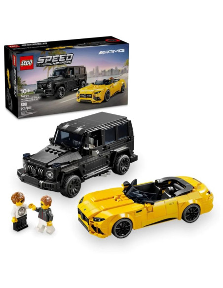 Lego speed champions 76924 mercedes-amg g 63 i mercedes-amg sl 63