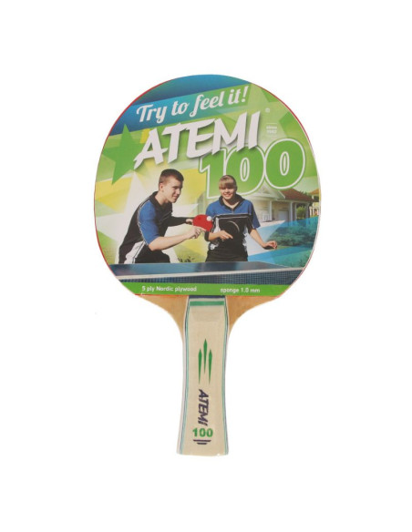 Rakietka do tenista stołowego atemi 100
