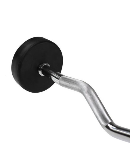 Sztanga/gryf łamany gumowany 20 kg hms gsl-20