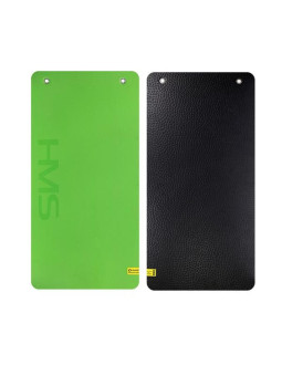 Mata fitness klubowa z otworami hms premium mfk01 green-black 2