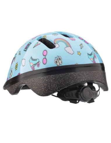 Kask rowerowy meteor ks06 rainbow jr