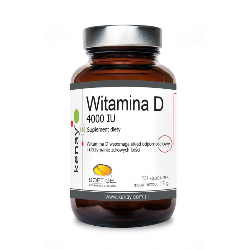 Witamina D3 4000 IU (60 kaps.)