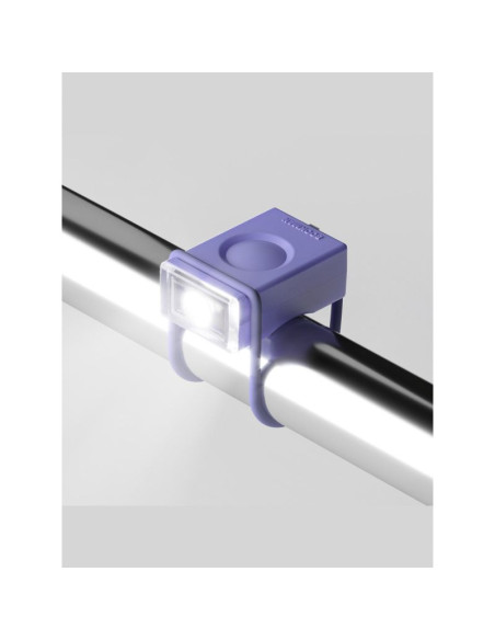 Lampka rowerowa bookman block light front 50lm