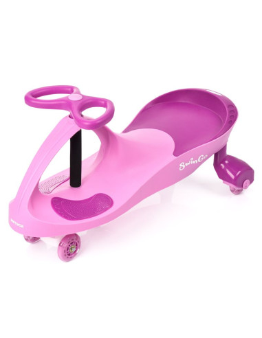 Jeździk grawitacyjny meteor swingo różowy